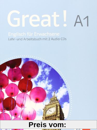 Great! A1 Lehr- und Arbeitsbuch, (inkl. 2 Audio-CDs)